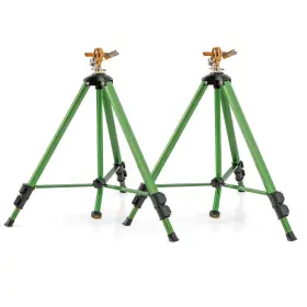 Hcst01940 Costway Multifunctional Lawn Sprinkler With 360 Degree Rotation 36ft-44.6ft Coverage Area