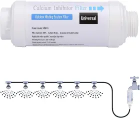 Ddus03683 Cozycabin Mist Calcium Inhibitor Filter Outdoor Misting System Prevent 1 Pack Ddus03683 Cozycabin Mist Calcium Inhibitor Filter Outdoor Misting System Prevent 1 Pack