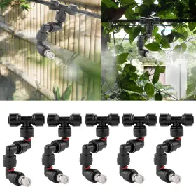 Ddus03782 Cozycabin F 360 Adjustable Mist Cooling System Nozzles Water 1/4 Inch Tubings Ddus03782 Cozycabin F 360 Adjustable Mist Cooling System Nozzles Water 1/4 Inch Tubings