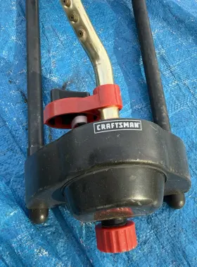 69228 Craftsman Sears Usa Nos Turbine Water Drive Oscillating Lawn Sprinkler