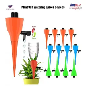 B082fcz636 Cubilan Automatic Irrigation Equipment Plant Waterer Adjustable Watering-12 Pack