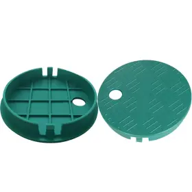 Cunguv 735626303166 Valve Box Cover Lid Sprinkler Id 5.5 Inch Od 6 For Circular Irriga
