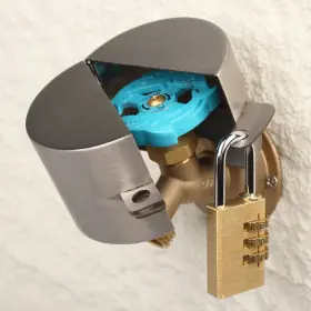 Dakekou 751501482603 Faucet Locks Outdoor Hose Spigot Made Of Metal Suitable For Garden Faucets Ho