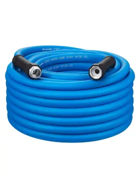 B0bn38g3z5 Dewenwils Hybrid Garden Hose 75 Ft X 5/8 Inch Heavy Duty Water With Swivel Hand