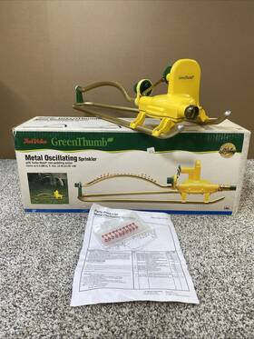Dial-arain 077855410551 True Value Greenthumb Nelson Dial-a-rain Turbo-heart Oscillating Sprinkler