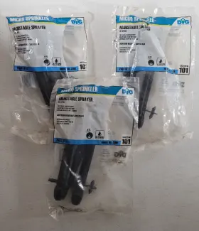 410b Dig 3 Micro Adjustable Sprayer On Spike 3-pack 9 Total Irrigation