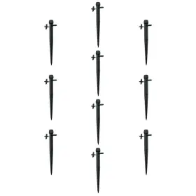 Ba10b Dig 0-14 Gph 360 Adjustable Drip Emitter On Stake 10-pack