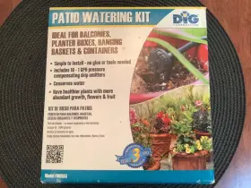 Fm01as Dig Drip Patio Watering Kit Professional Grade Complete