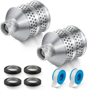 Dreyoo 726084198845 2 Set Bubbler Sprinkler Heads 3/4 Inch Internal Thread Rustproof Aluminu Dreyoo 726084198845 2 Set Bubbler Sprinkler Heads 3/4 Inch Internal Thread Rustproof Aluminu