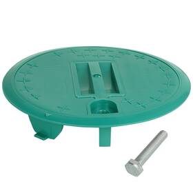 Dvecue 618202354427 Sprinkler Valve Box Cover 10 Inch Irrigation 10-inch Outer Diameter