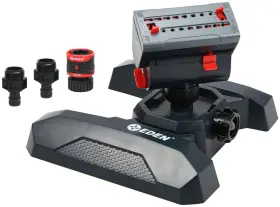 94125edamz Eden 94125 Adjustable 4-way Mini Turbo Oscillating Sprinkler With Quick Connect Start