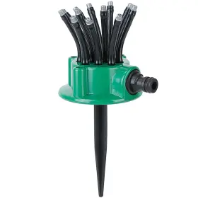Gpct3316 Edge Collections New Green Automatic Lawn Sprinkler Set 360 Flexible 12 Tubes Gpct3316 Edge Collections New Green Automatic Lawn Sprinkler Set 360 Flexible 12 Tubes