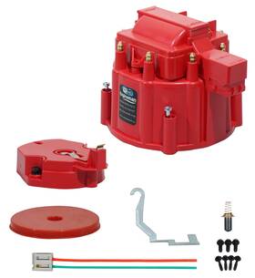 Engineman 101052 Hei Distributor Cap And Rotor Kit Replacement For K549 Sbc 283 305 307 327 350 4