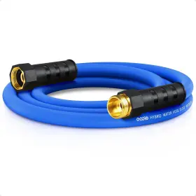 B0dp4fk2y6 Eooio Heavy Duty 6ft Non-expanding Flexible Kink-resistant Garden Water Hose