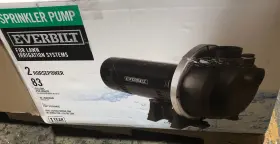1002166137 Everbilt 2 Hp Plastic Lawn Sprinkler Pump New Other Efls20-hd 1002166137 Everbilt 2 Hp Plastic Lawn Sprinkler Pump New Other Efls20-hd