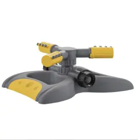 28961 Expert Gardener Three Arm Whirling Sprinkler With Weighted Base- Medium Area