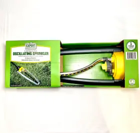 Expert Gardener 801656006497 3 700 Sq. Ft. Oscillating Sprinkler Adjustable Spray Coverage