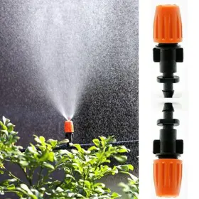 15947192262493 Faddare 50pcs Garden Irrigation Micro Flow Dripper Head Spray Adjustable