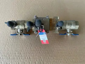 0683040 Febco 1 Inch Lf850- Quart Dc Lead Free Double Check Valve Backflow Preventer