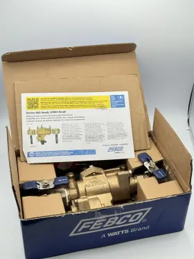 Lf860-qt-rp Febco 643925581676 3/4 Inch Lead Free Reduced Pressure Backflow Preventer 0683001