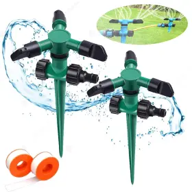 Yard2 Feisina 766683170040 Sprinklers For Pack Water Sprinkler Lawn 360 Degree Rotating S Yard2 Feisina 766683170040 Sprinklers For Pack Water Sprinkler Lawn 360 Degree Rotating S