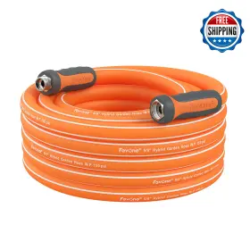 B0c6v1ss9s Fevone Kink Free Garden Hose 35ft All-weather Flexible Heavy-duty Durable