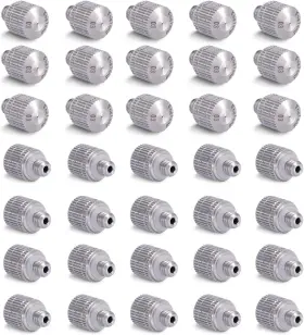 Fogland 768432106751 Misting Nozzles For Cooling System 35pcs Clogging-prevent Cleanable Stai