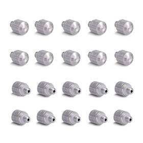 Fogland 768432106775 Misting Nozzles For Cooling System 20pcs 0.012orifice/20pcs Silver