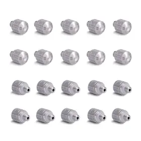 0.012orifice Fogland 768432106775 Misting Nozzles For Cooling System 20pcs 0.012orifice/20pcs Silver