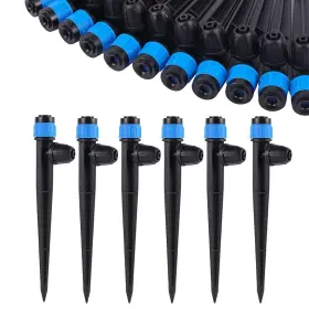 Fulaiergd 331807905429 Drip Irrigation Emitters With Adjustable 360 Degree Water Flow Drippers Spray Fulaiergd 331807905429 Drip Irrigation Emitters With Adjustable 360 Degree Water Flow Drippers Spray