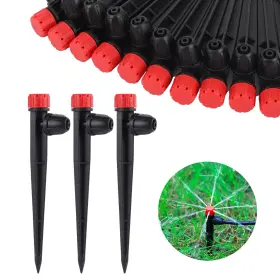 Fulaiergd 331807905450 Drip Irrigation Emitters Adjustable 360 Degree On 5 Inch With Stake Fulaiergd 331807905450 Drip Irrigation Emitters Adjustable 360 Degree On 5 Inch With Stake