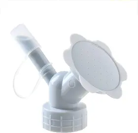 Galepromot 742317947752 White Bottle Cap Sprinkler 2 In 1 Reusable Plastic Nozzle For Flowe