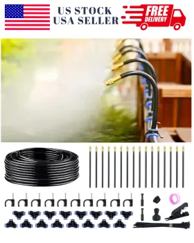 Garden 445017274243 Drip Irrigation System Watering Kit Plant Self Hose Micro Sprinkler 50