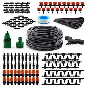 B07xhn3kgf Garden Hose 15m Micro Drip Watering Kit Automatic Irrigation System And Adjustable