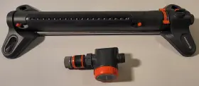 18714-80 Gardena Oscillating Sprinkler N1979 Waters Up To 3900 Sq. Ft. Made In Germany