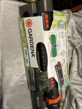 Gardena 445042952932 Comfort 3900-square Foot Aqua Zoom Oscillating Sprinkler Made In Germany