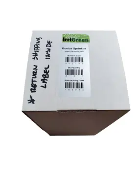 400101 Genius Sprinkler Commercial Programmable Head New