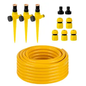 Geowaky 768825863728 Above Ground Sprinkler System Irrigation Set For Garden Multi-adjustable Lawn Geowaky 768825863728 Above Ground Sprinkler System Irrigation Set For Garden Multi-adjustable Lawn