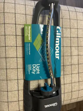 Gilmour 034411188453 New Adjustable Rectangular Sprinkler Light Duty Up To 3000 Sqft Coverage Gilmour 034411188453 New Adjustable Rectangular Sprinkler Light Duty Up To 3000 Sqft Coverage