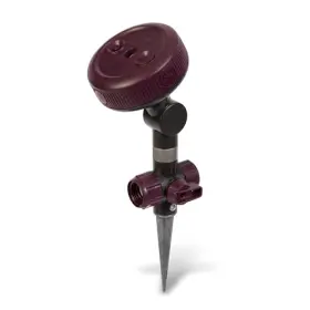 Gilmour 034411263006 Adjustable Spot Sprinkler With Spike Base Pivoting Multi Pattern H