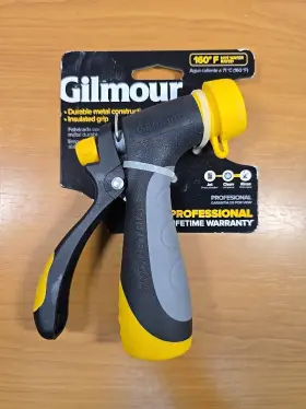 5501 Gilmour Professional Spray Nozzle Metal Construction Insulated Grip New