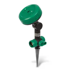 813463-1003 Gilmour Adjustable Spot Sprinkler With Spike Base Pivoting Multi Pattern H