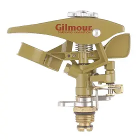 967hgf Gilmour Model #967hgf 5800 Sq. Ft. Coverage Pulsating Sprinkler Head Brass New
