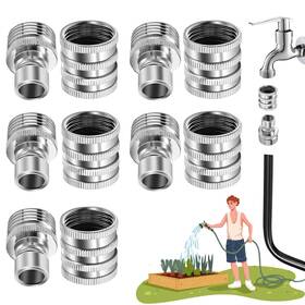 Gitende B0fgj76xkw 2026 New Stainless Steel Garden Hose Quick Connect Fittings Set 3/4 Inch Ght Wat
