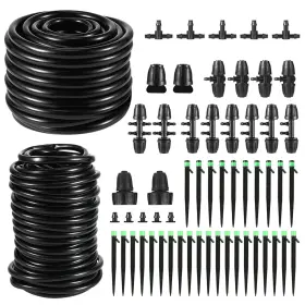 Single02 Gobelief Drip Irrigation System For Garden Adjustable Kit With E