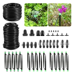 Single05 Gobelief Drip Irrigation Kit For Garden Raised Beds Lawn - Adjustable Watering Syste