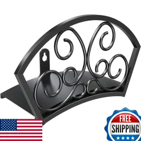 B08rhvbmkz Goforwild Garden Hose Holder Decorative Water Rack Wall Hanger Holds 1