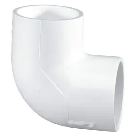 22fj96 Grainger Approved 406030 90 Elbow 3 In Schedule 40 Socket White