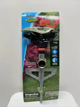 9539gtdi Green Thumb Impulse Sprinkler With Metal Spike - Quantity 1