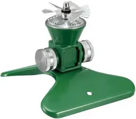 Drg2021111 Groundwork Whirling Sprinkler 900 Sq. Ft Zinc